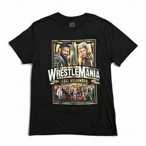 WWE WrestleMania 39 "Goes Hollywood" T-Shirt Large 2023